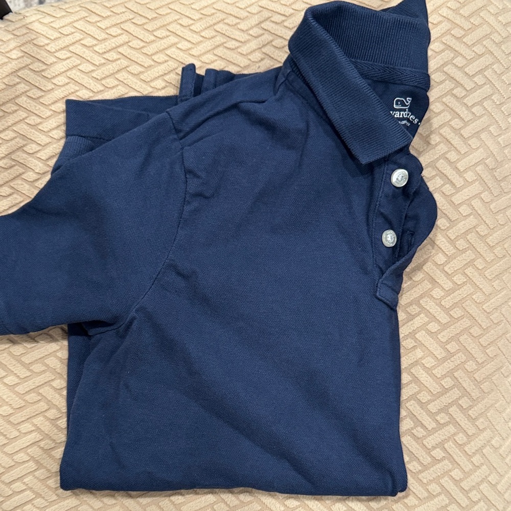 Vineyard Vines Deep Blue Polo Shirt
